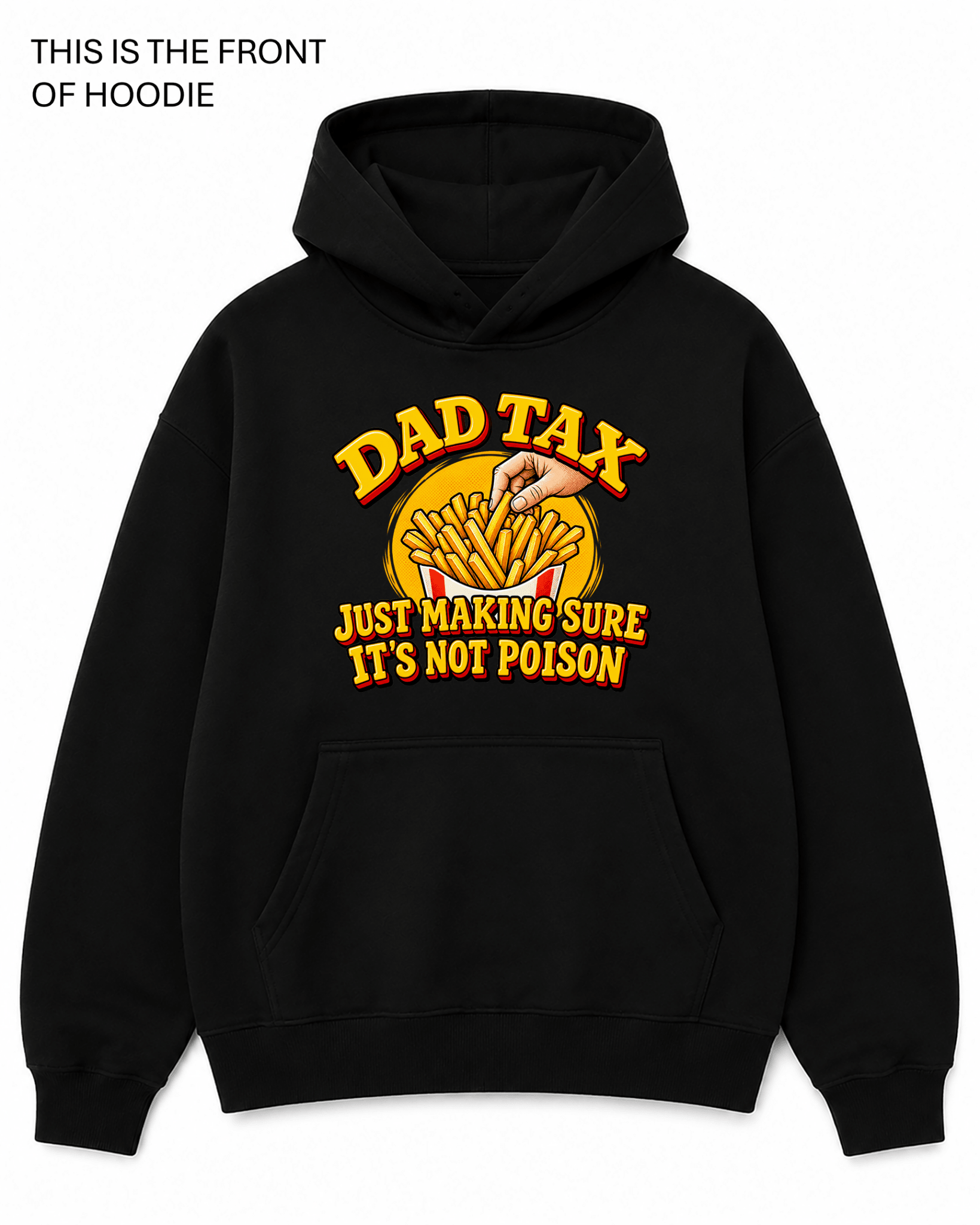 BDG Graphic Hoodie - Dad Tax - Built Different Goods