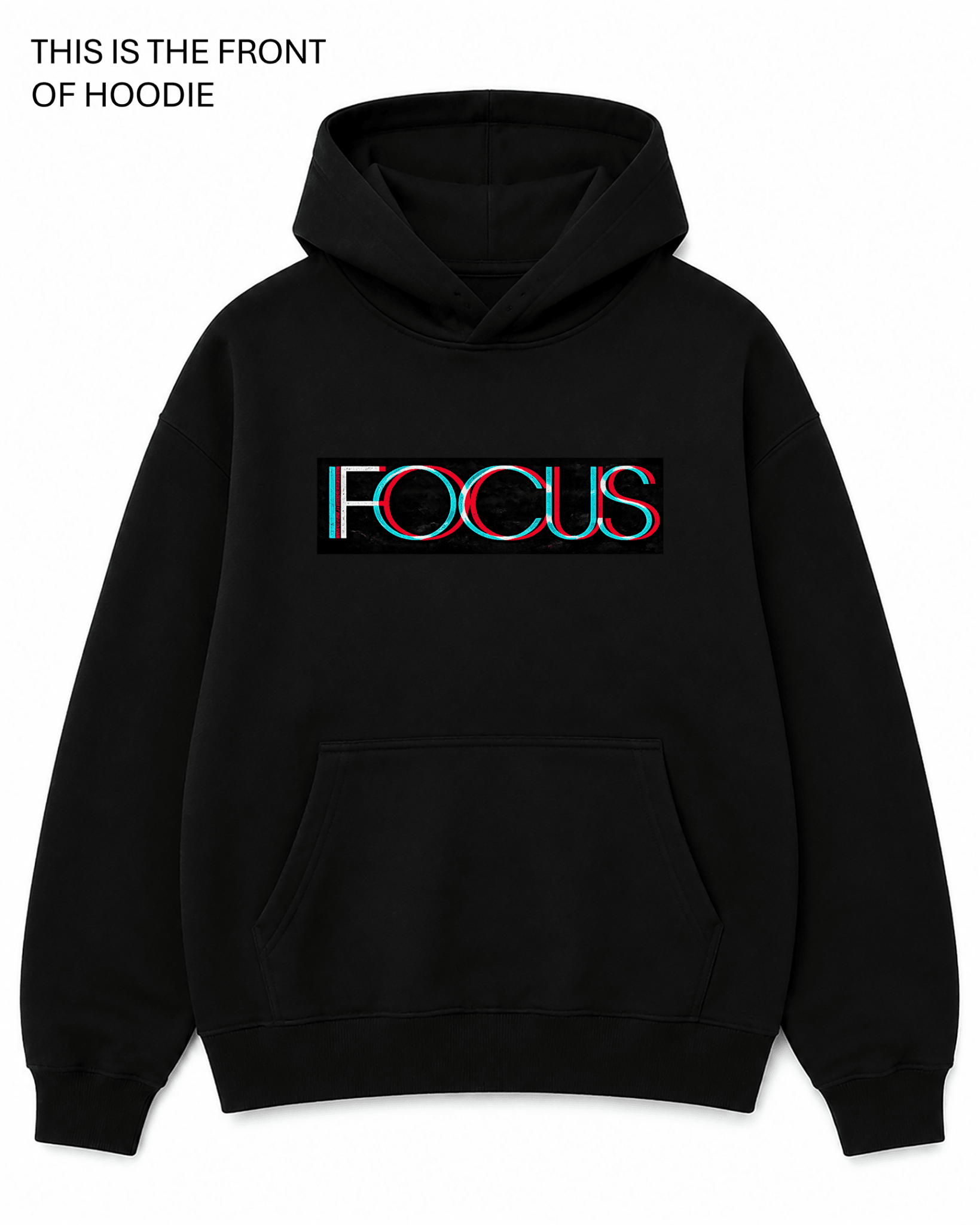 BDG Graphic Hoodie - Focus - Built Different Goods