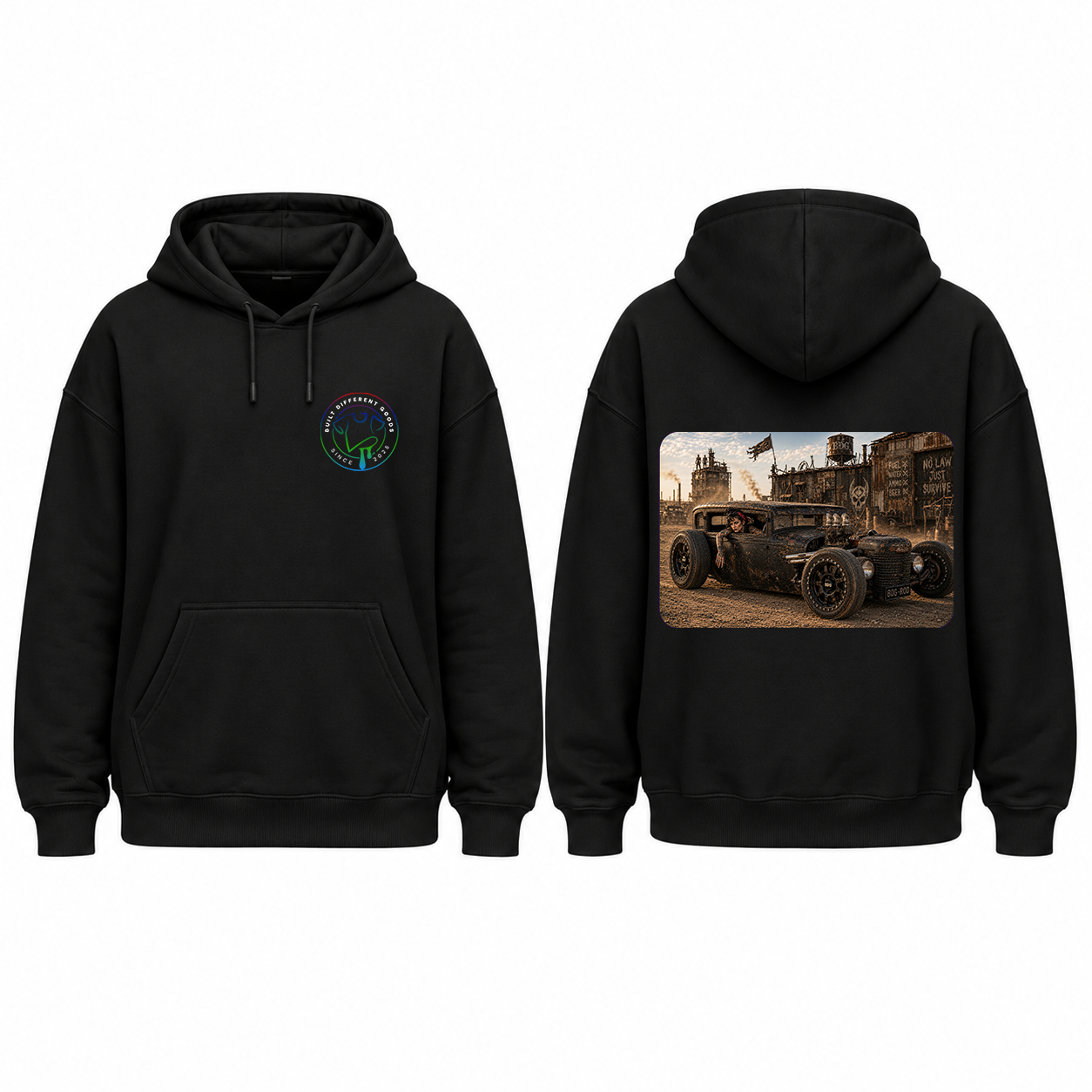 BDG Graphic Hoodie - Ford 1929 Rat Rod