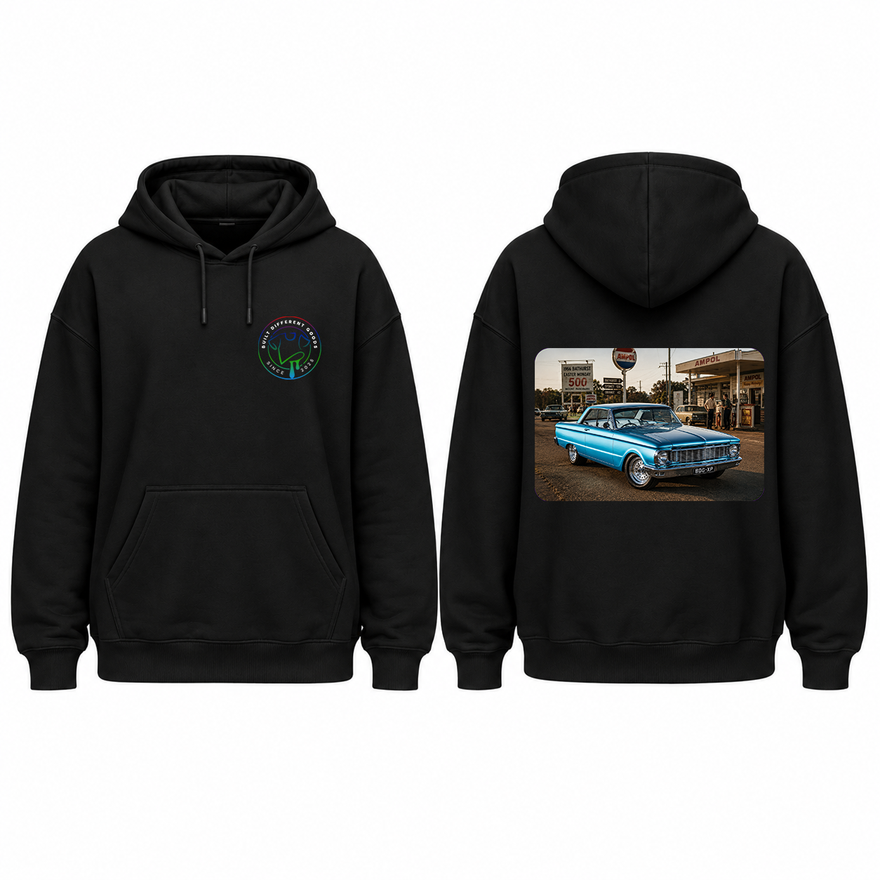 BDG Graphic Hoodie - Ford 1965 XP Coupe