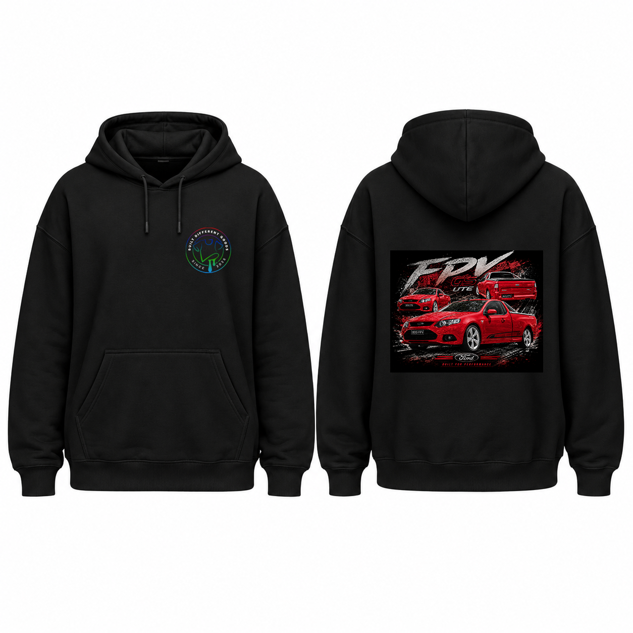 BDG Graphic Hoodie - Ford FPV GS Ute