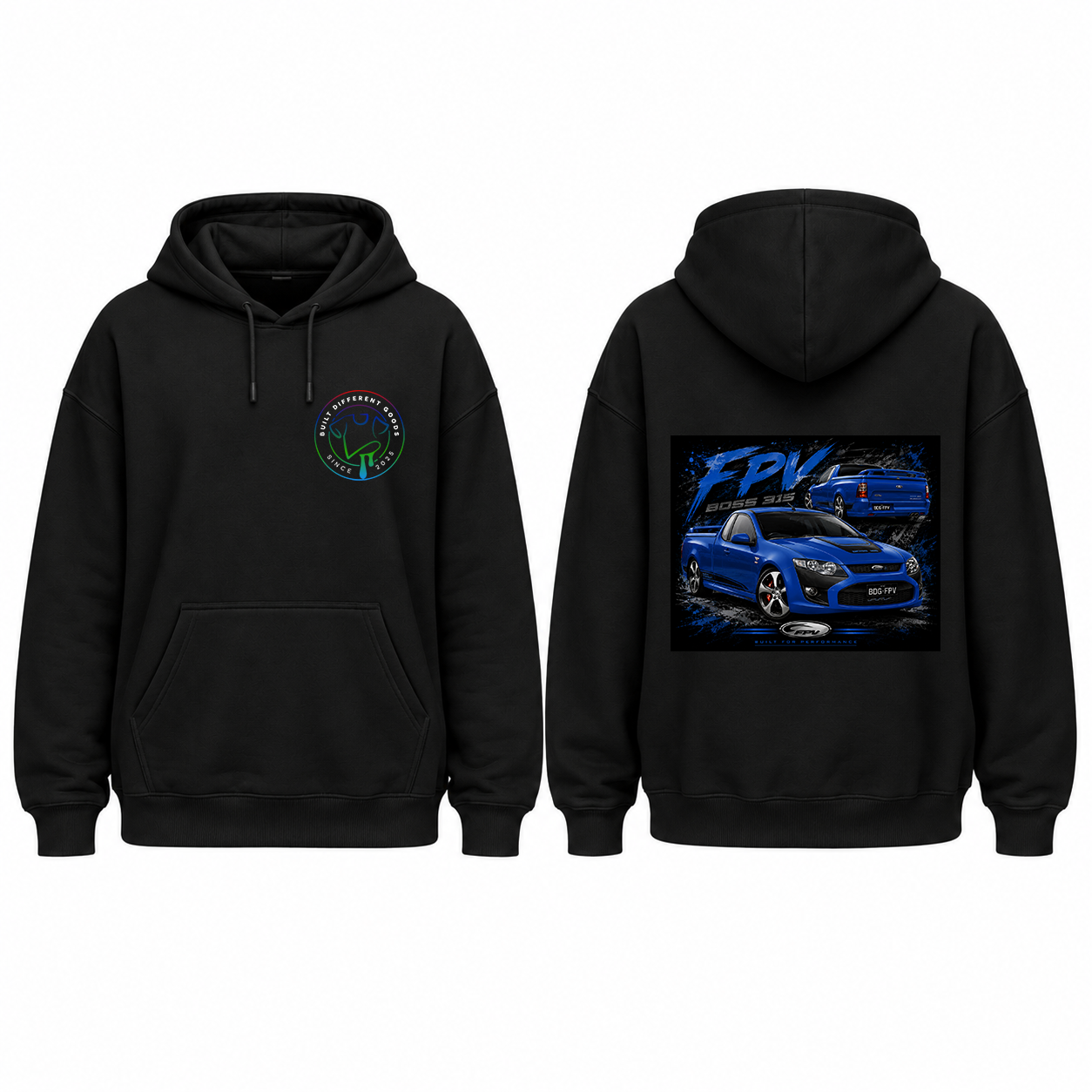 BDG Graphic Hoodie - Ford FPV FG Super Pursuit Ute