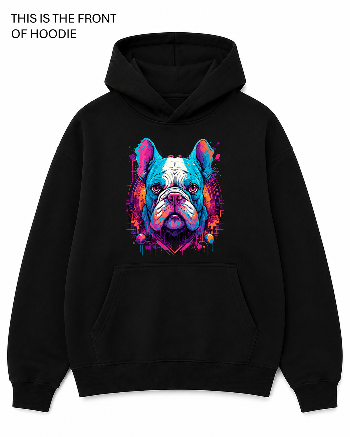 BDG Graphic Hoodie - French Bulldog