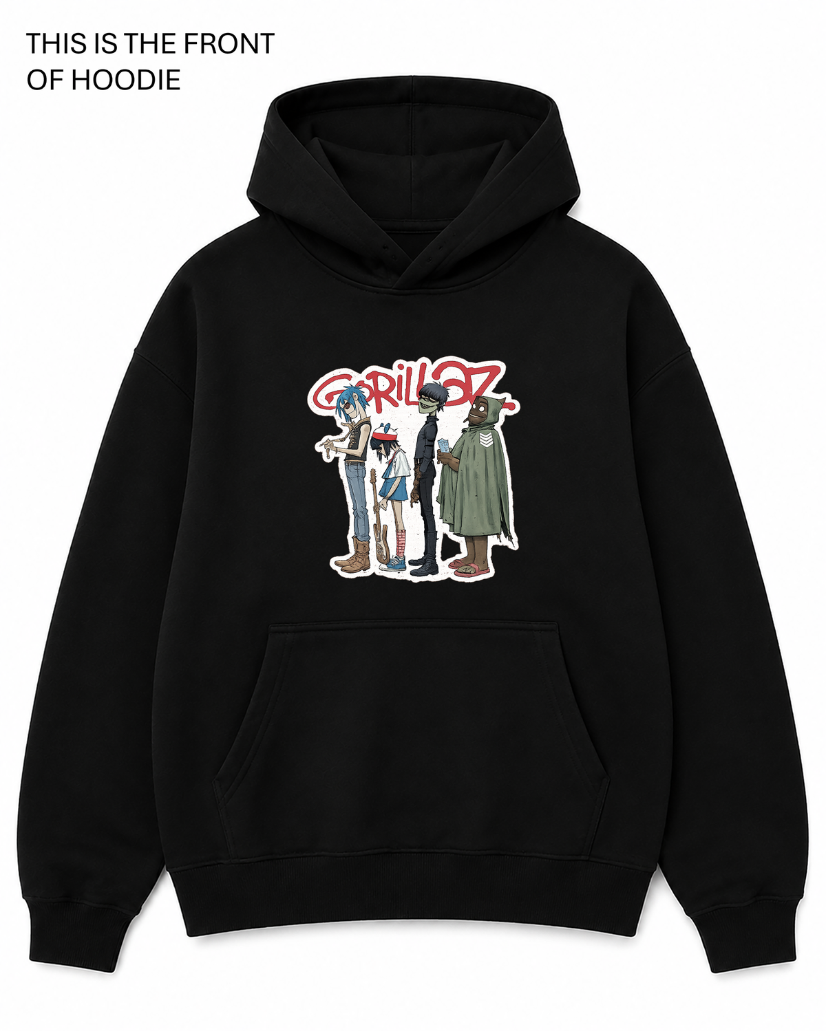 BDG Graphic Hoodie - Gorillaz