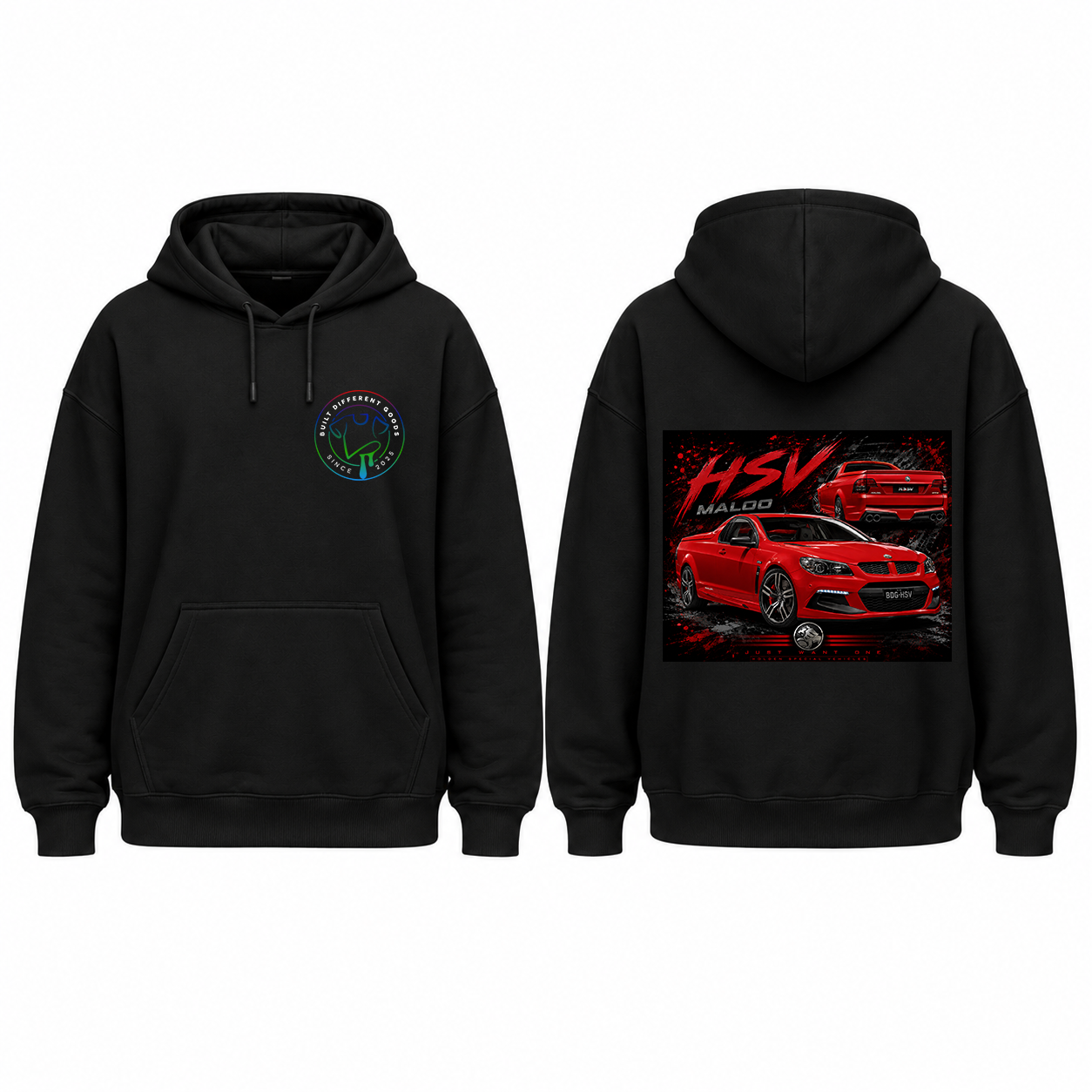 BDG Graphic Hoodie - Holden HSV Maloo Ute