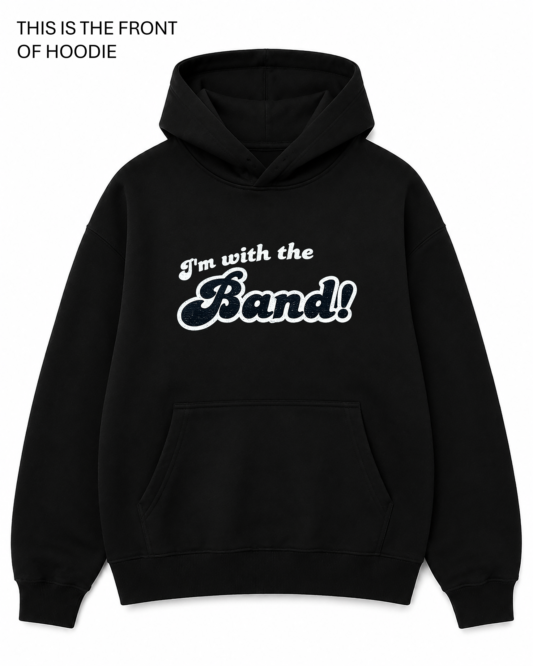 BDG Graphic Hoodie - I'm With the Band