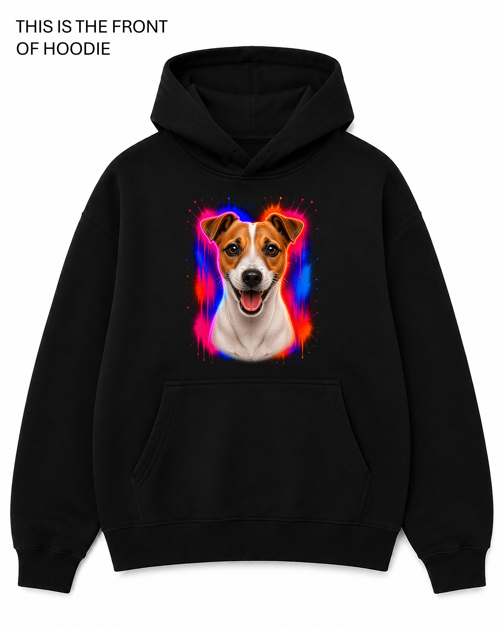 BDG Graphic Hoodie - Jack Russell