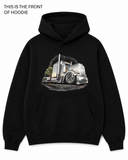 BDG Graphic Hoodie - Kenworth - Silver