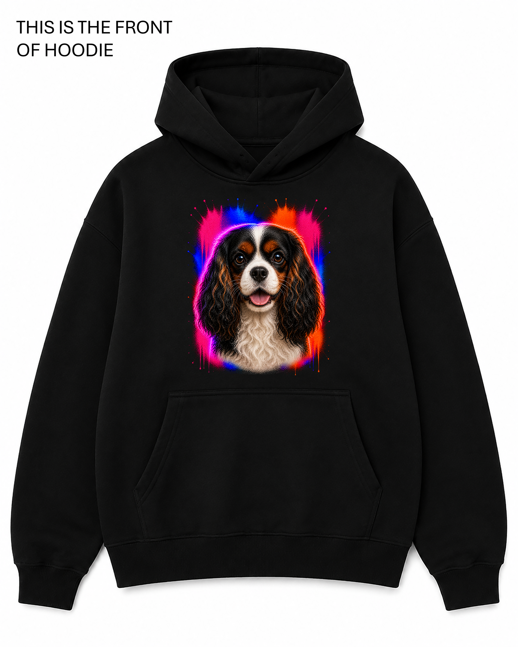 BDG Graphic Hoodie -Cavalier King Charles Spaniel