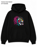 Leopard Feather Graphic Hoodie - Built Different Goods