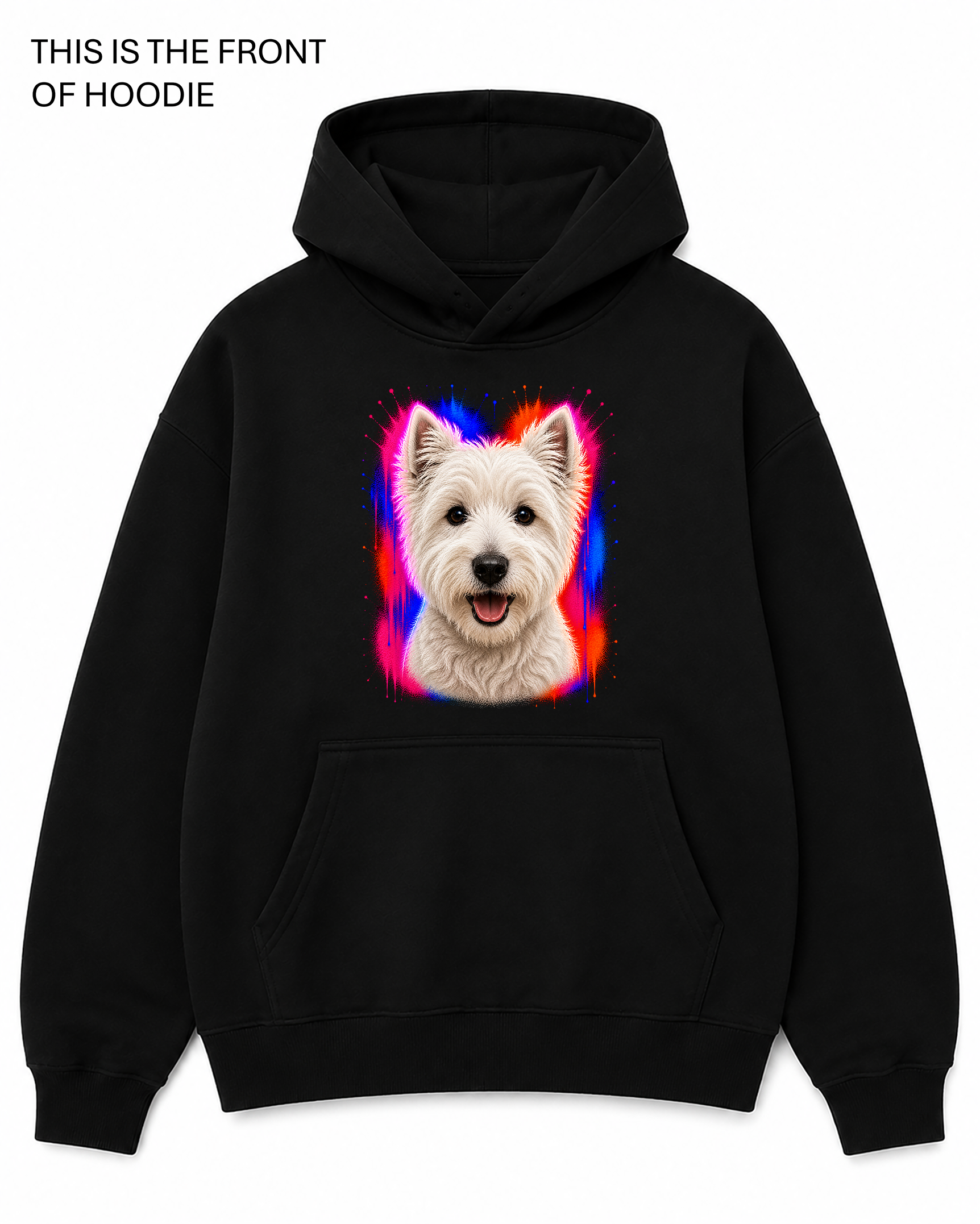 BDG Graphic Hoodie - West Highland White Terrier - Westie