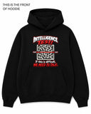 Intelligence Test Graphic Hoodie - Built Different Goods
