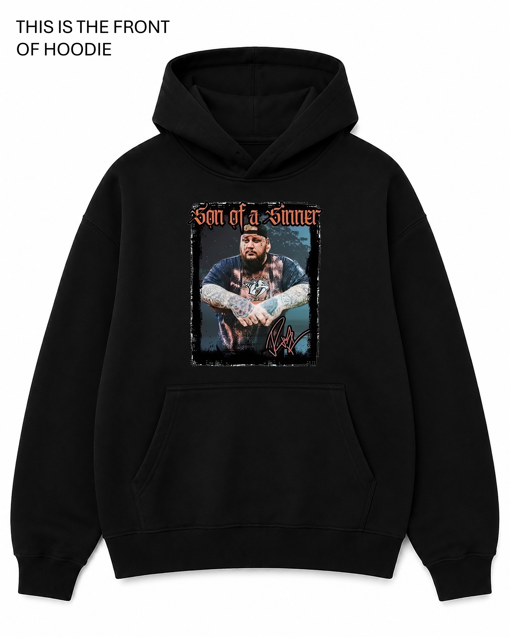 BDG Graphic Hoodie - Jelly Roll - Son of a Sinner