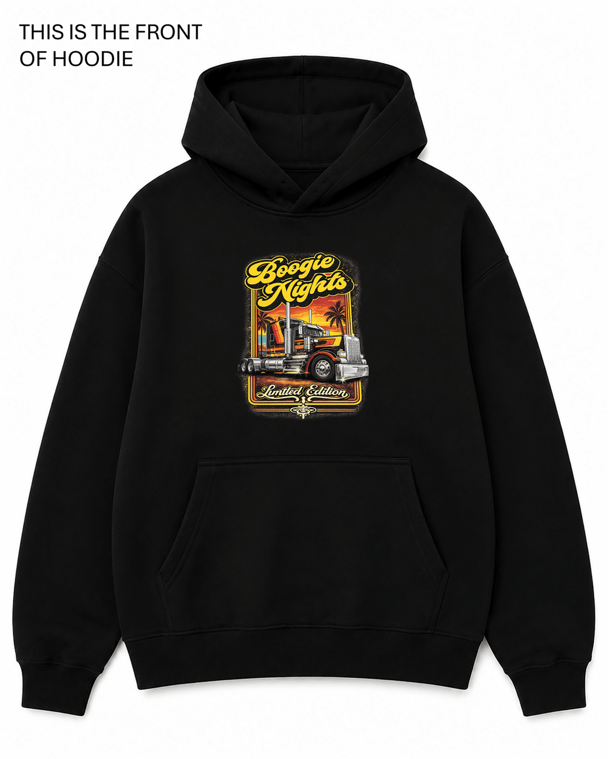 Kenworth Boogie Nights Graphic Hoodie - Built Different Goods