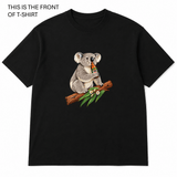 Koala Sipping Beer Graphic T-Shirt - Built Different Goods