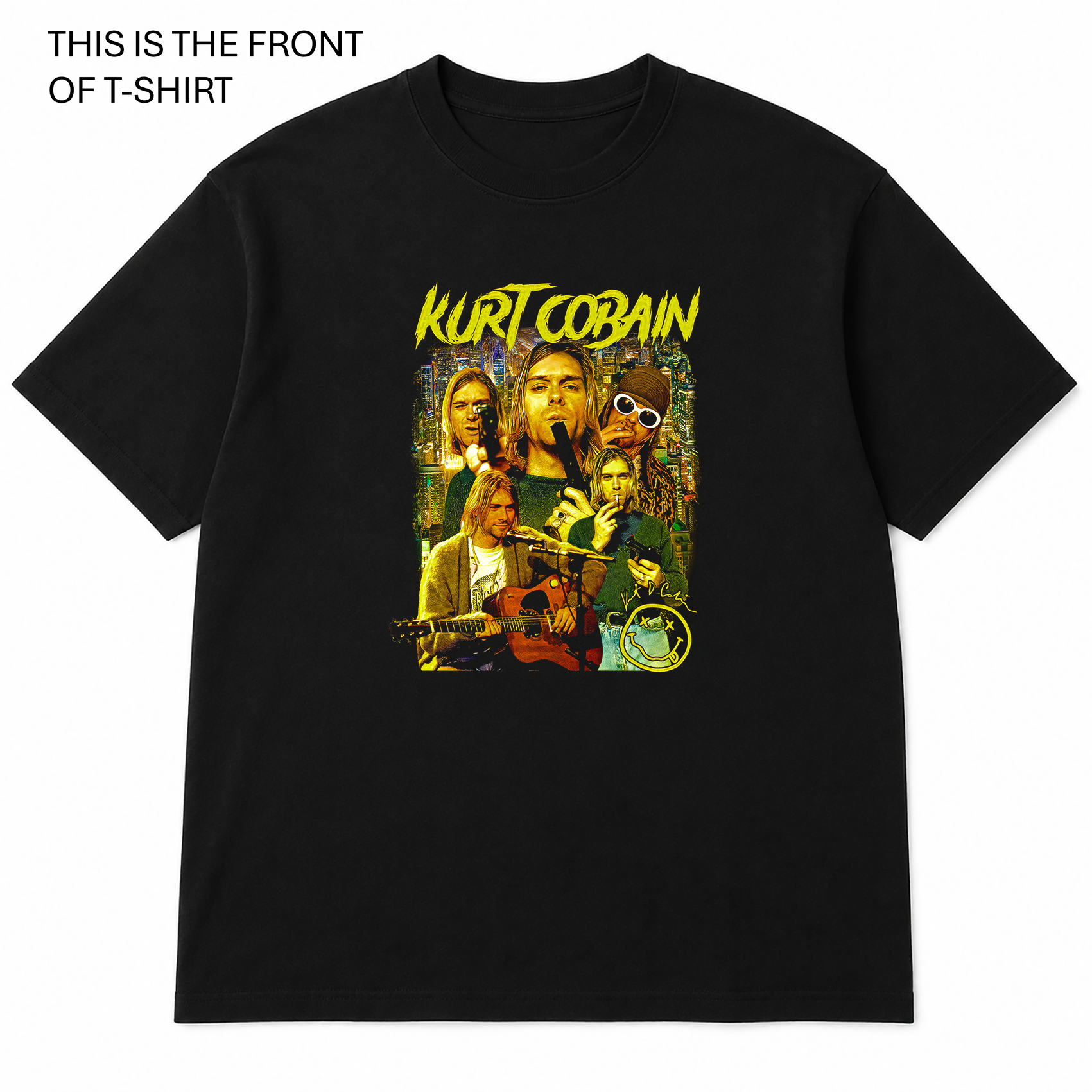 BDG Graphic T-Shirt - Kurt Cobain