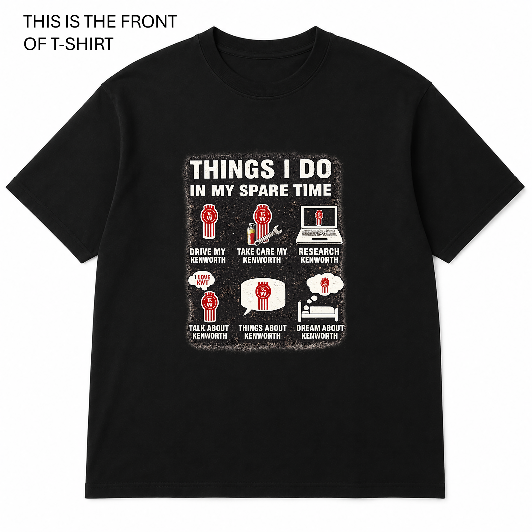 BDG Graphic T-Shirts - Kenworth Spare time