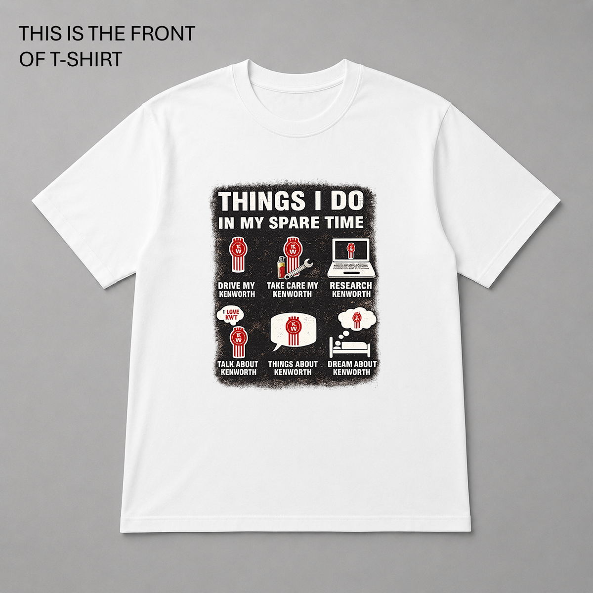 BDG Graphic T-Shirts - Kenworth Spare time