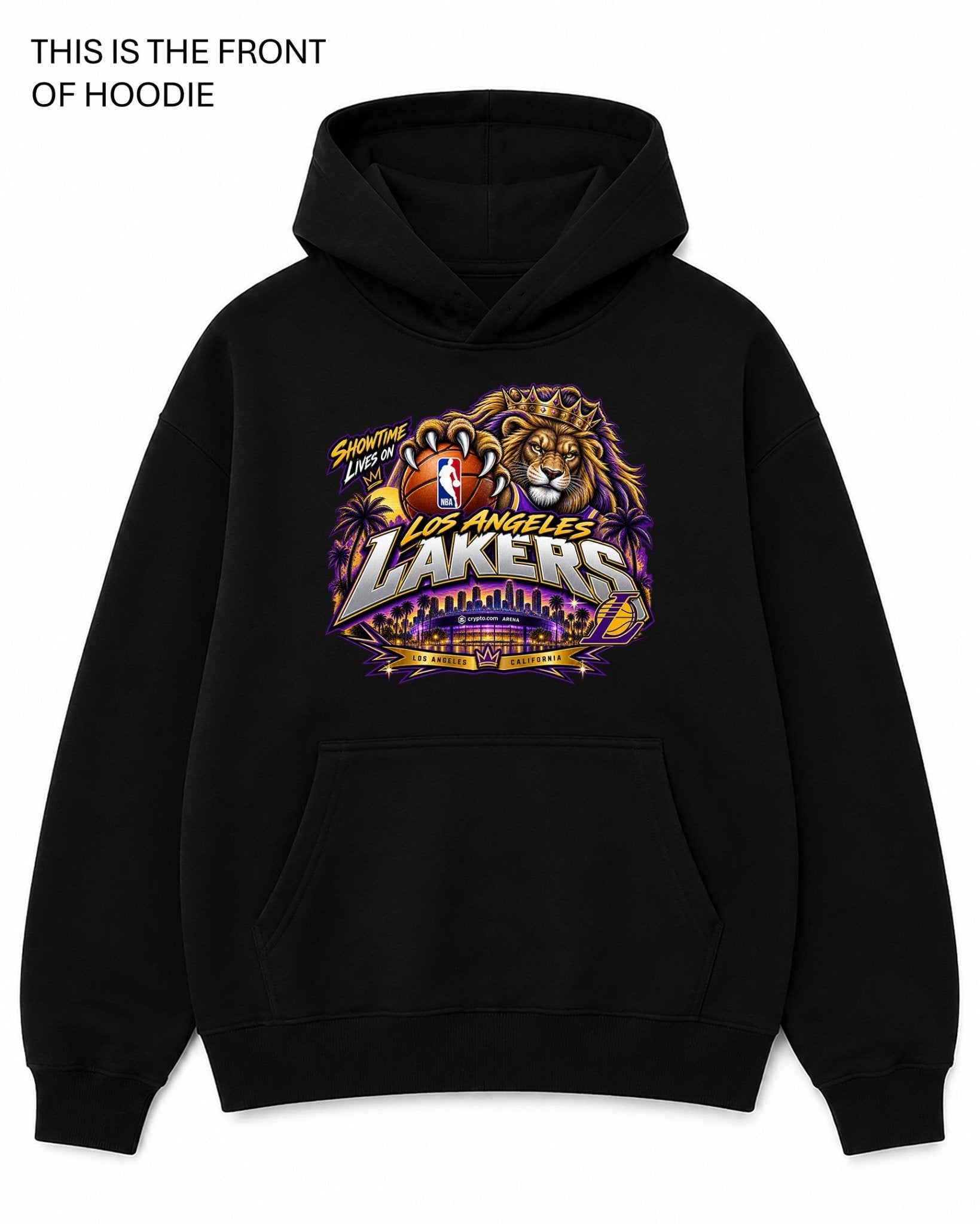 LA Lakers Graphic Hoodie - Built Different Goods