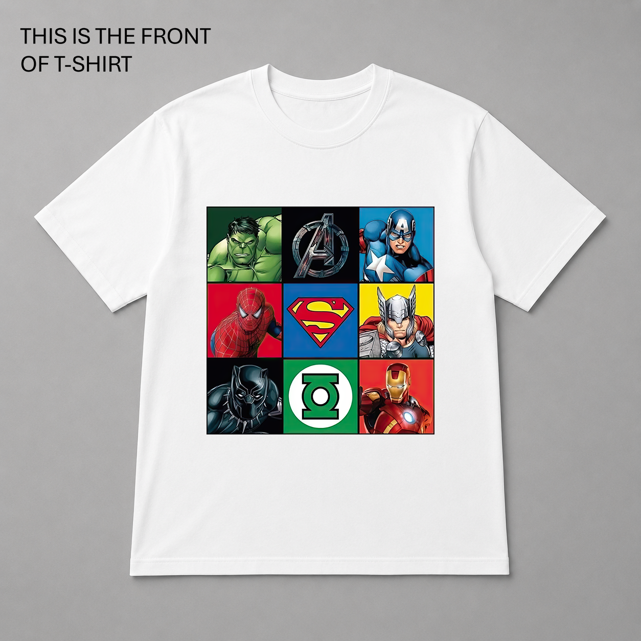 BDG Graphic T-Shirt - DC and Marvel rival