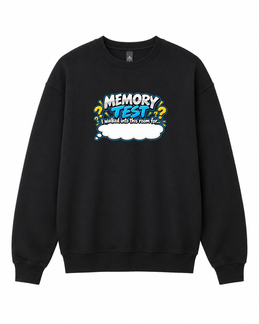 Memory Test Graphic Crewneck Sweatshirt - Built Different Goods