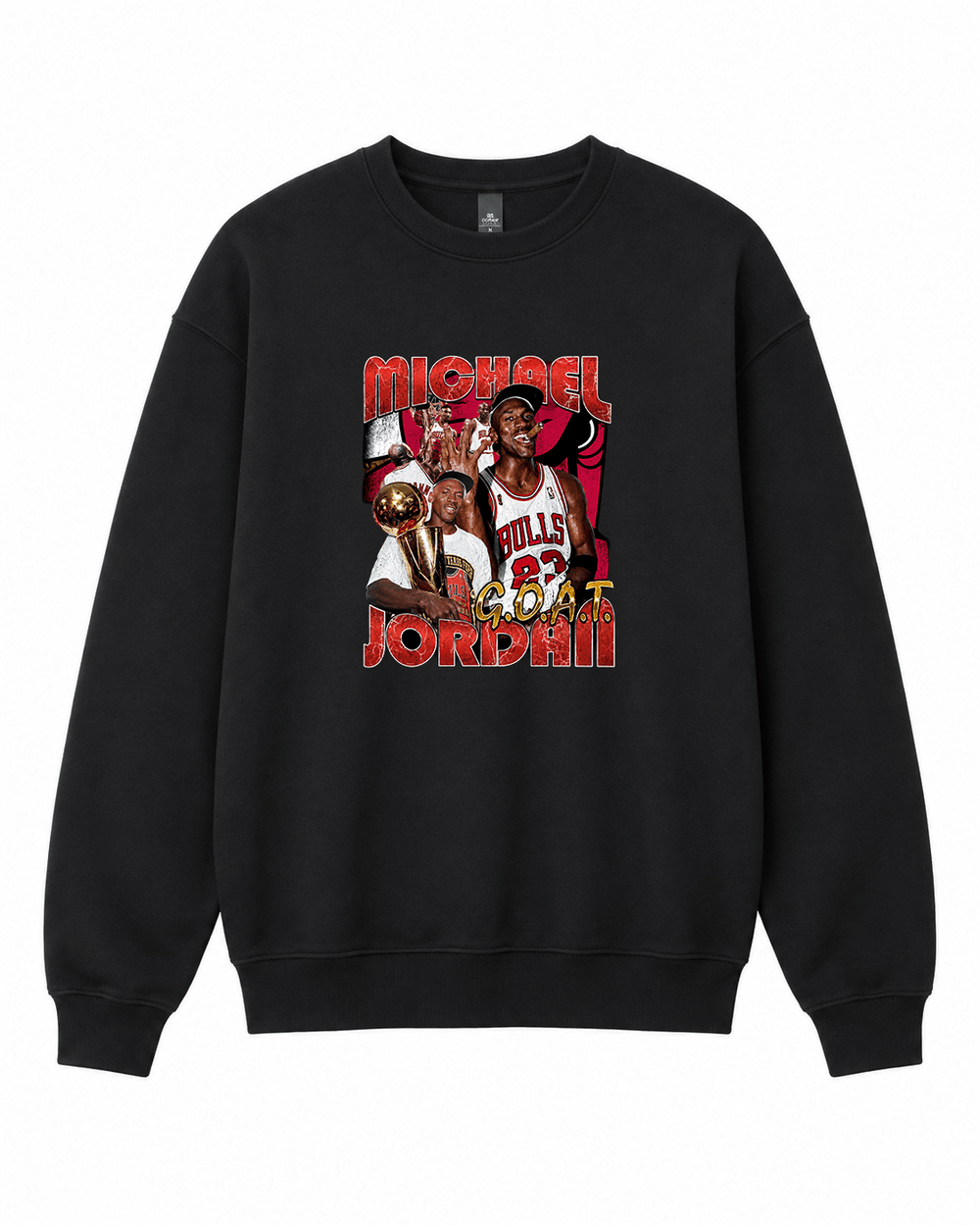 Michael Jordan Graphic Crewneck Sweatshirt - Built Different Goods