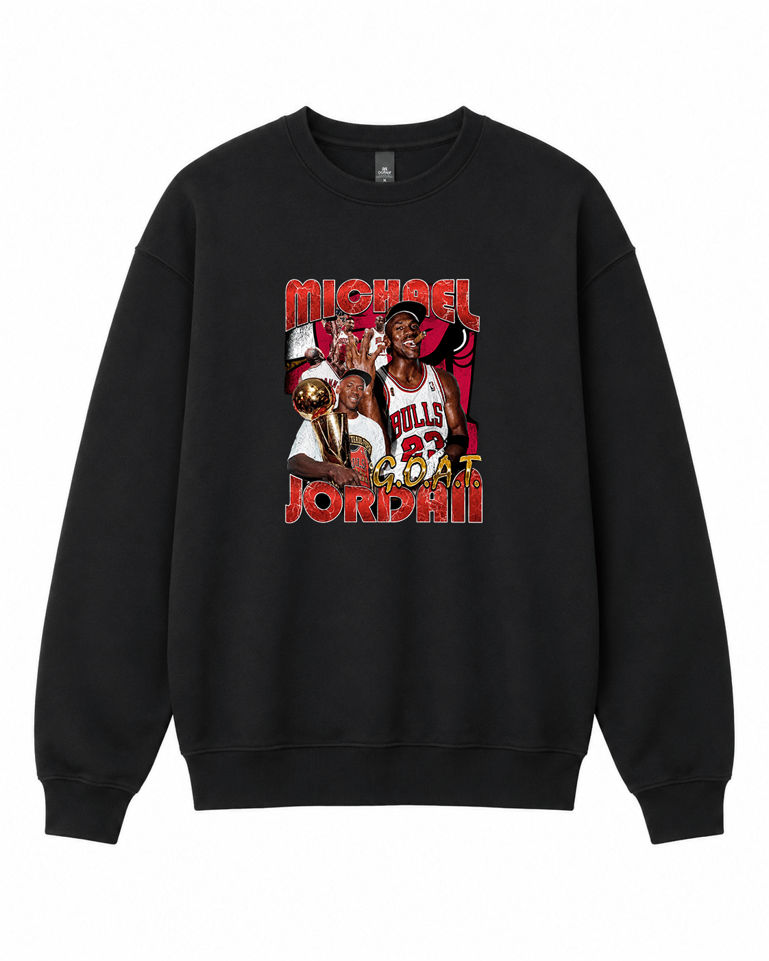 Michael Jordan Graphic Crewneck Sweatshirt - Built Different Goods