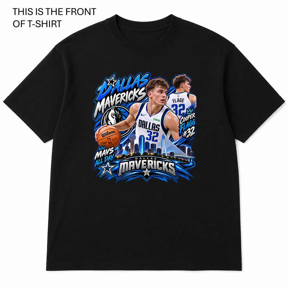 NBA Dallas Mavericks Graphic T-Shirt - Built Different Goods