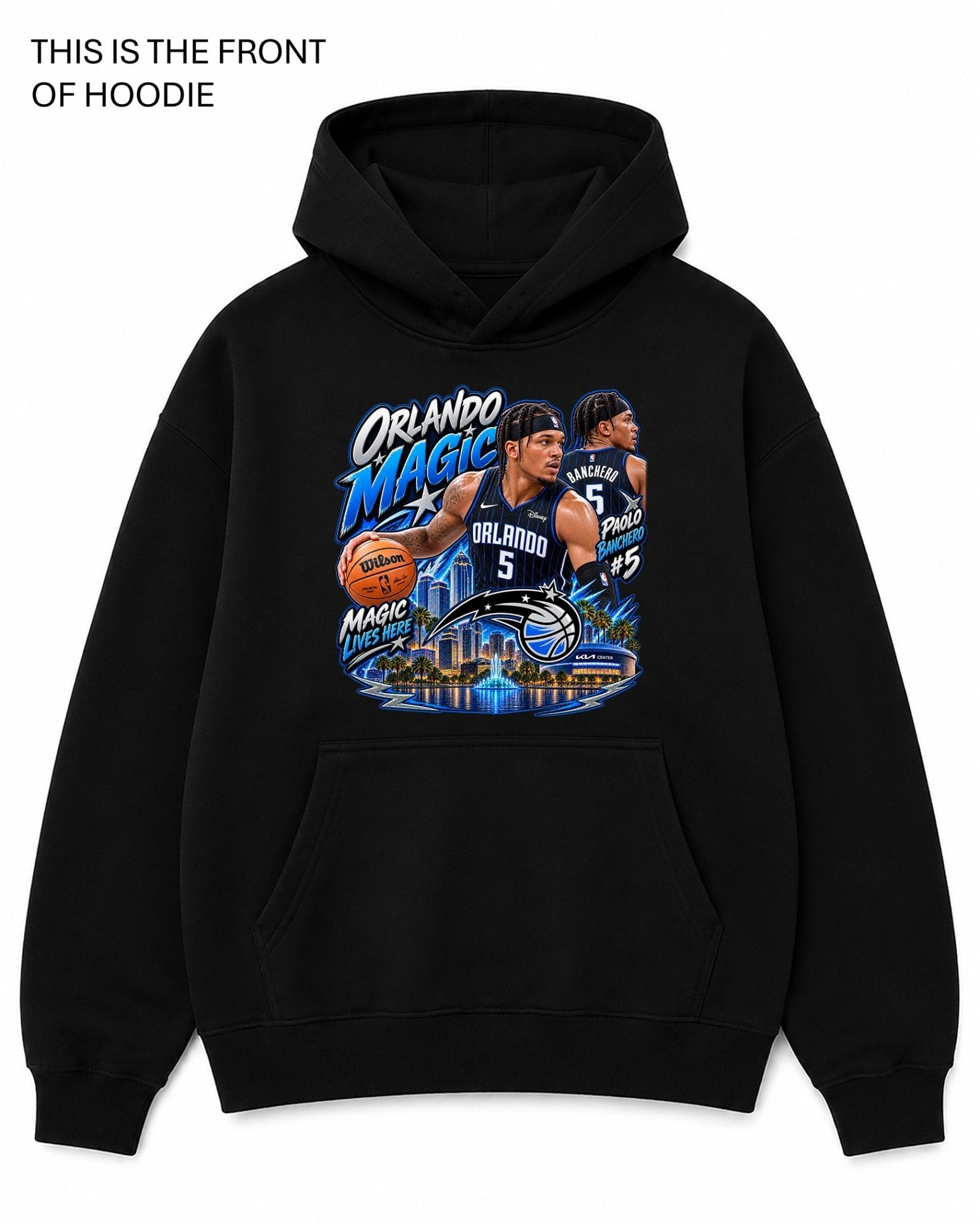NBA Orlando Magic Graphic Hoodie - Built Different Goods
