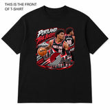 NBA Portland Trail Blazers Graphic T-Shirt - Built Different Goods