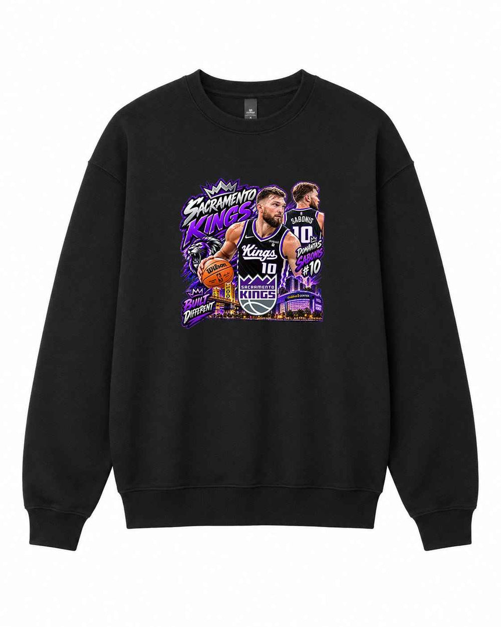 NBA Sacramento Kings Graphic Crewneck Sweatshirt
