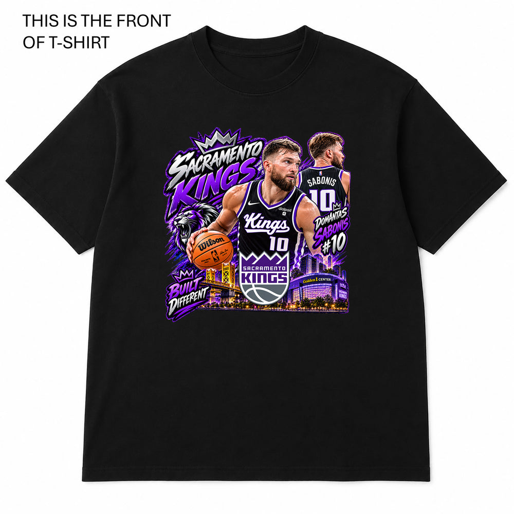 NBA Sacramento Kings Graphic T-Shirt - Built Different Goods