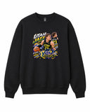 NBA Utah Jazz Graphic Crewneck Sweatshirt - Built Different Goods