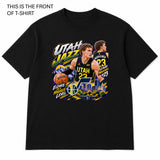 NBA Utah Jazz Graphic T-Shirt - Built Different Goods