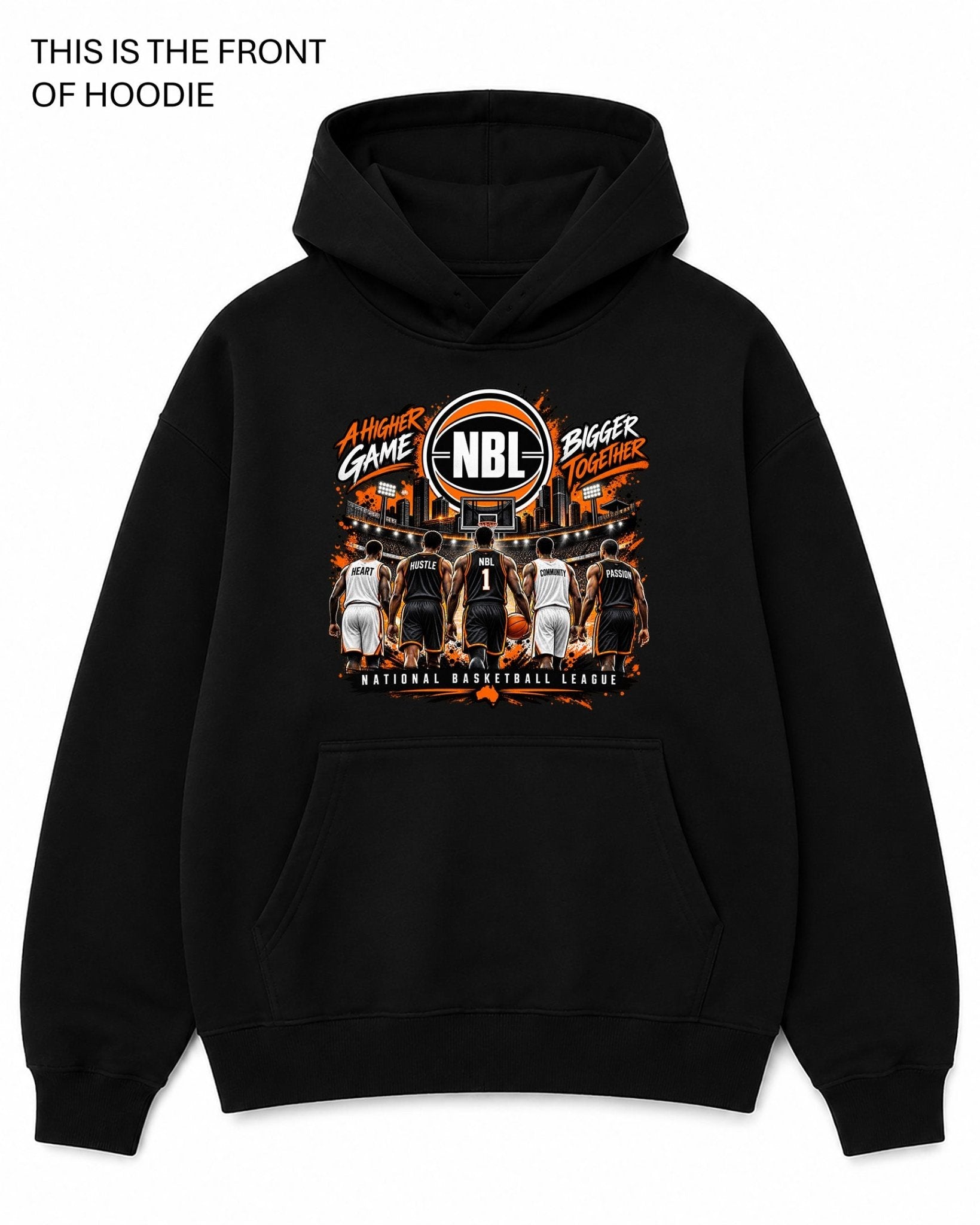 NBL Bigger Together Graphic Hoodie - Built Different Goods