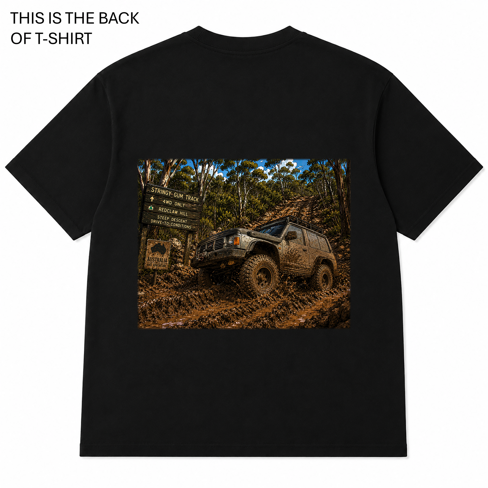 BDG Graphic T-Shirt - Nissan Patrol Y60 Mud Series