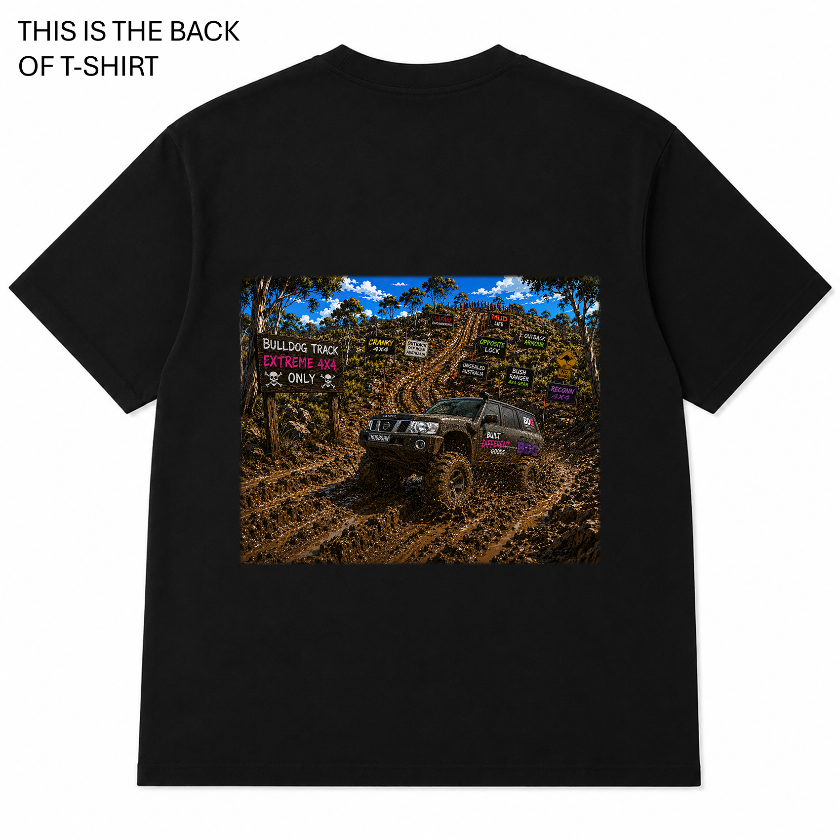 BDG Graphic T-Shirt - Nissan Patrol Y61 Mud Series