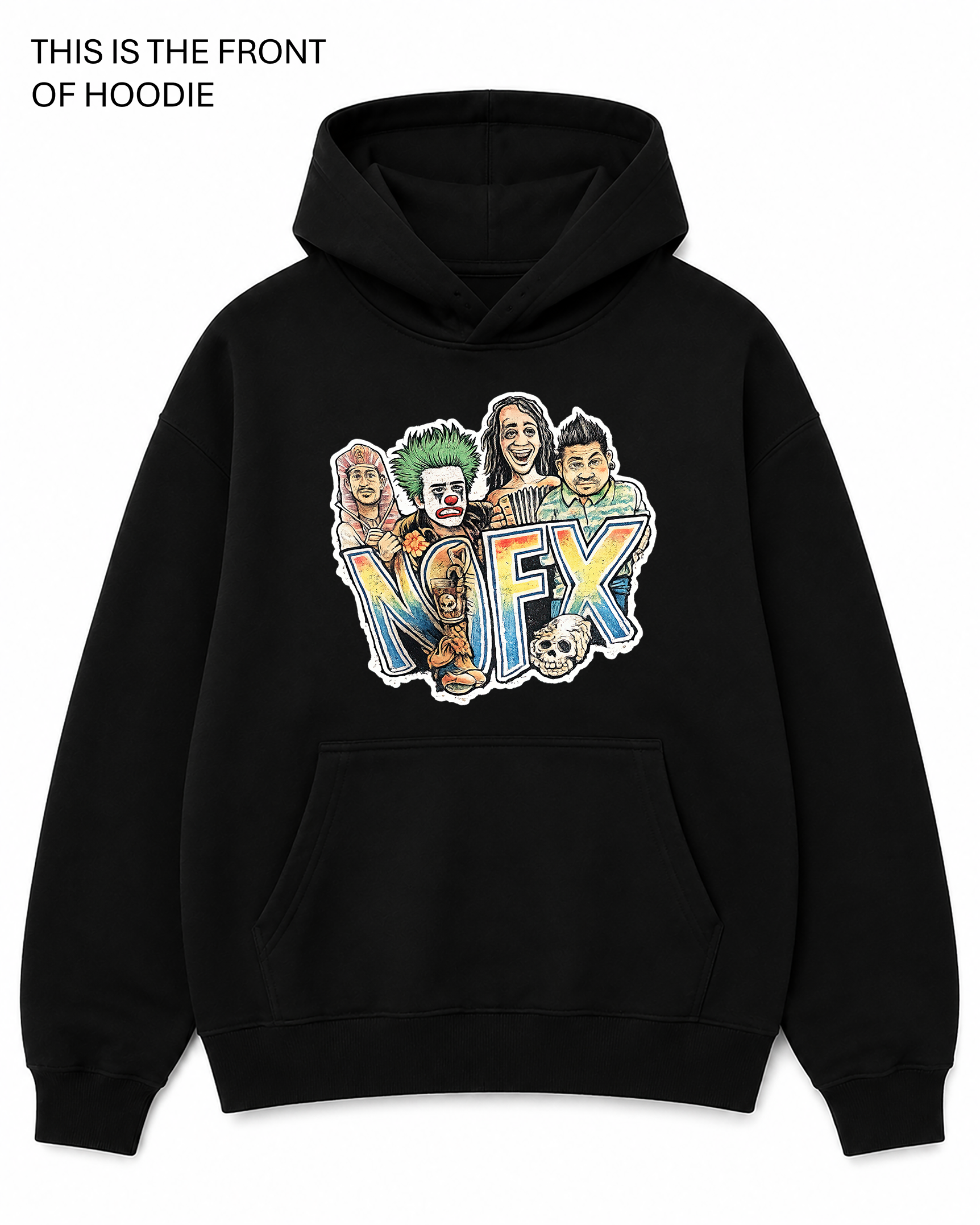 BDG Graphic Hoodie - NOFX