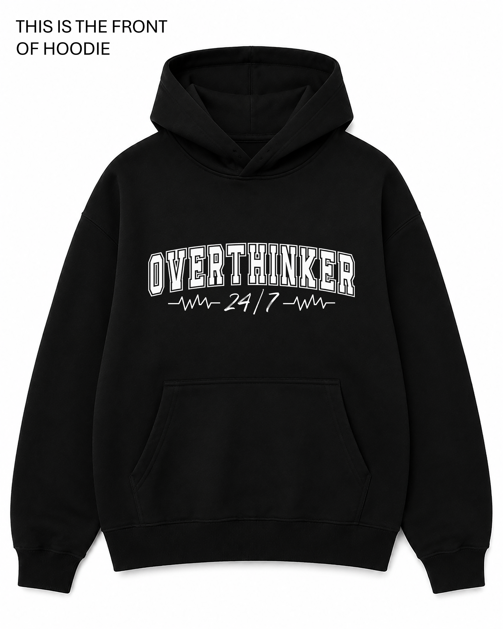 BDG Graphic Hoodie - Overthinker