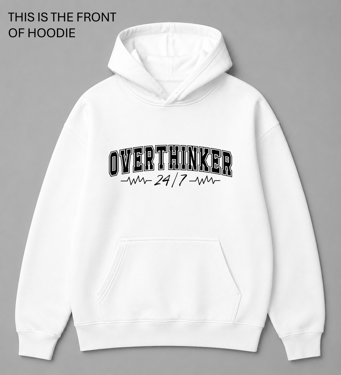 BDG Graphic Hoodie - Overthinker