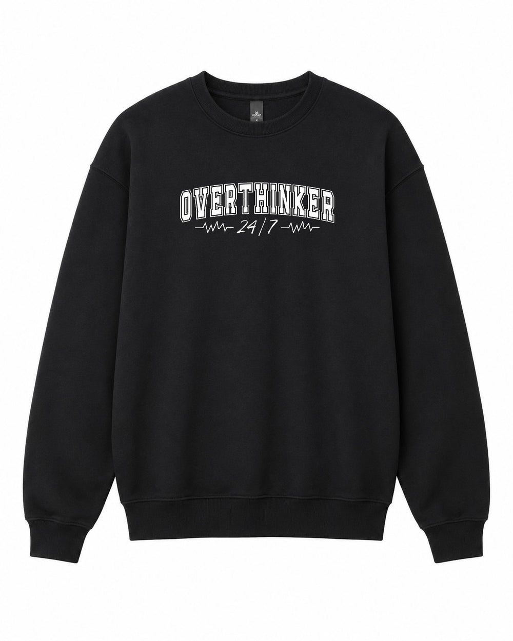 BDG Crew Neck Sweatshirt - Overthinker - Built Different Goods