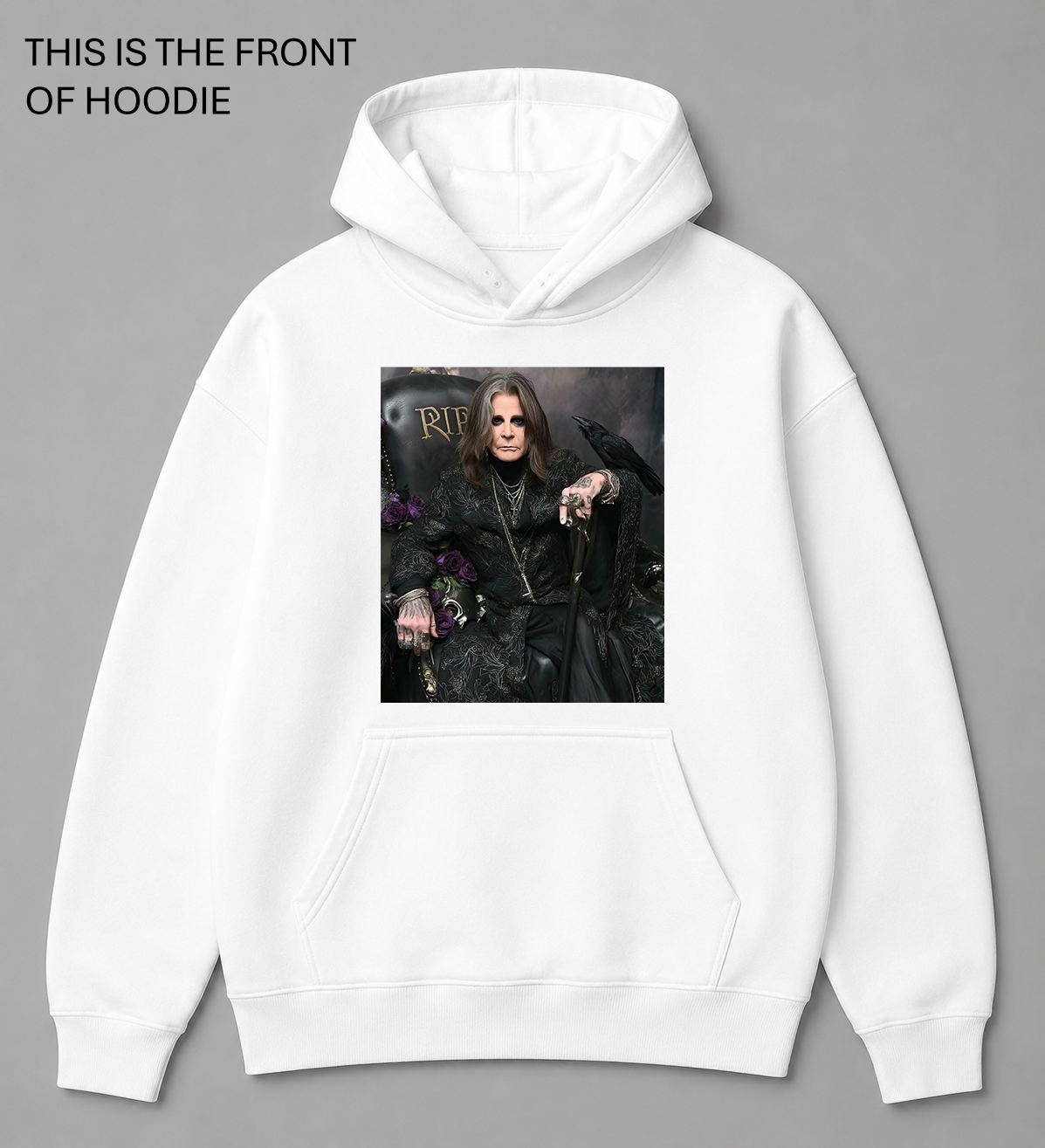 BDG Graphic Hoodie - RIP Ozzy