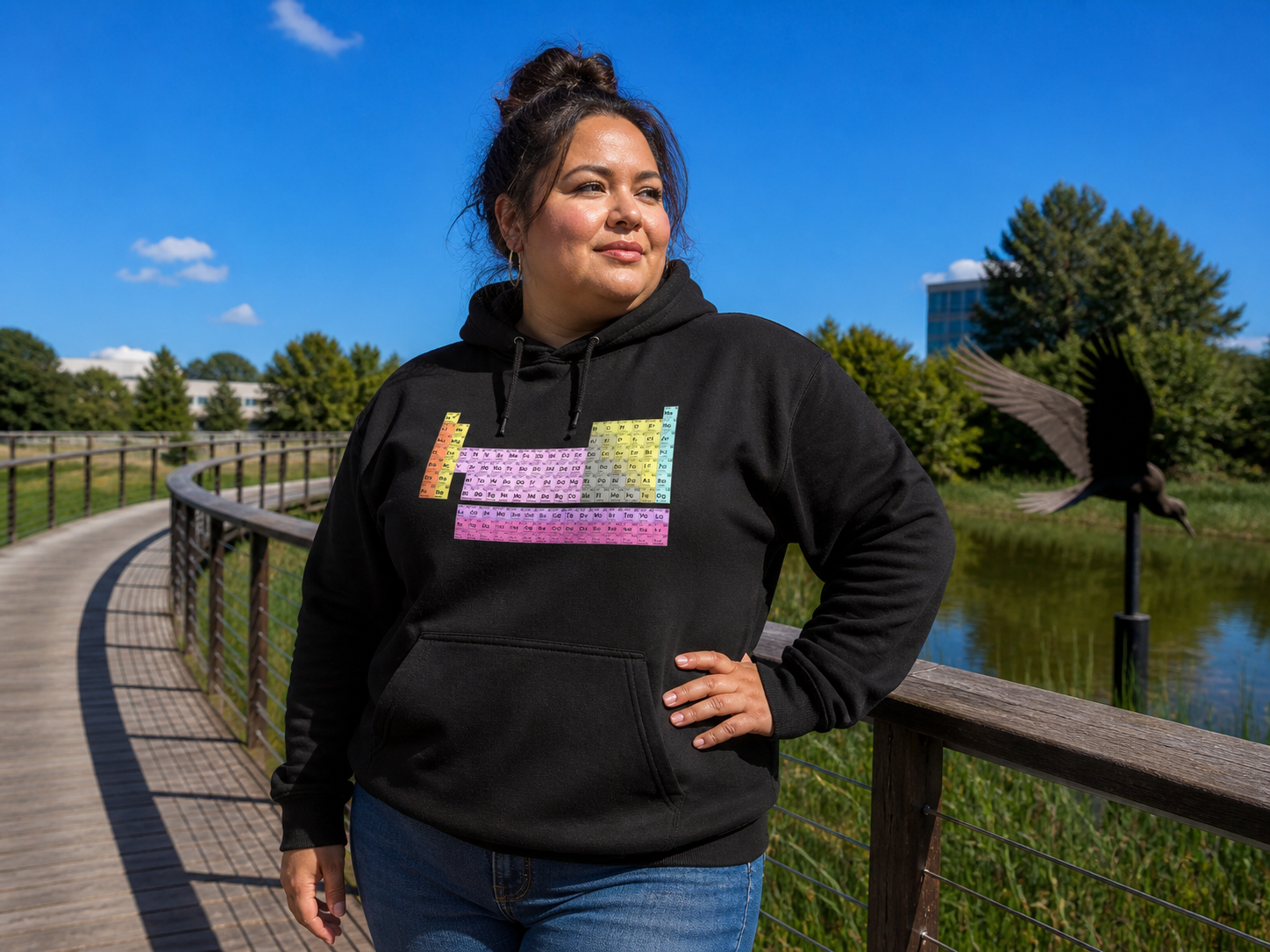 BDG Graphic Hoodie - Periodic Table