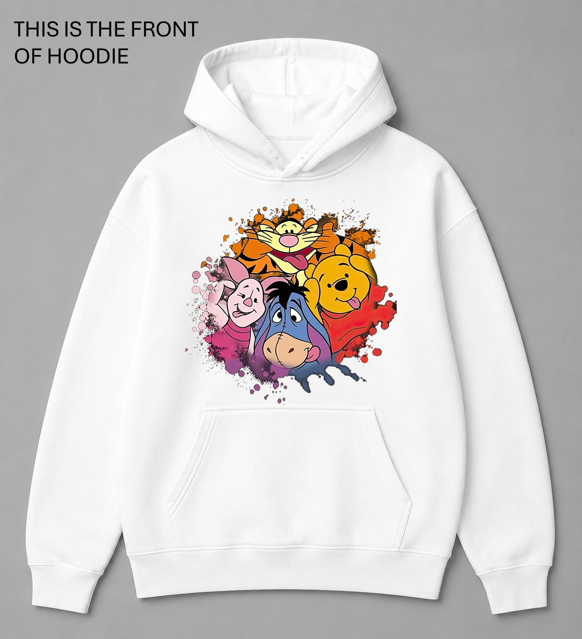 BDG Graphic Hoodie - Pooh and Friends