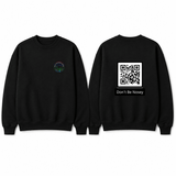 BDG Crew Neck Sweatshirt - QR - Don't be Nosey - Built Different Goods