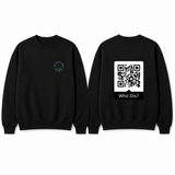BDG Crew Neck Sweatshirt  - QR - Who Dis?