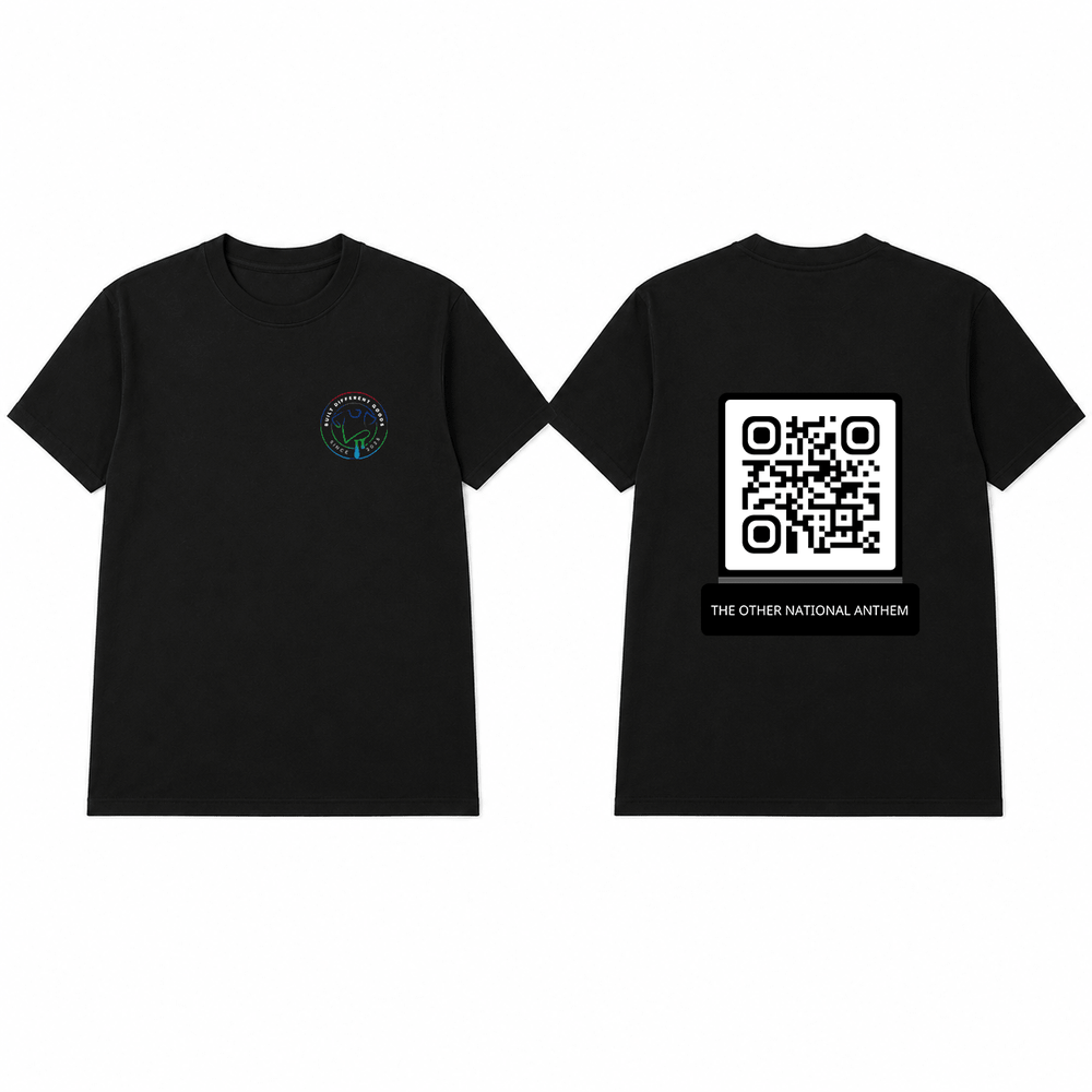 AFL QR Code T-Shirt – Our Other National Anthem - Built Different Goods