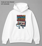 BDG Graphic Hoodie - Raised on Mixed tapes and Cartoons