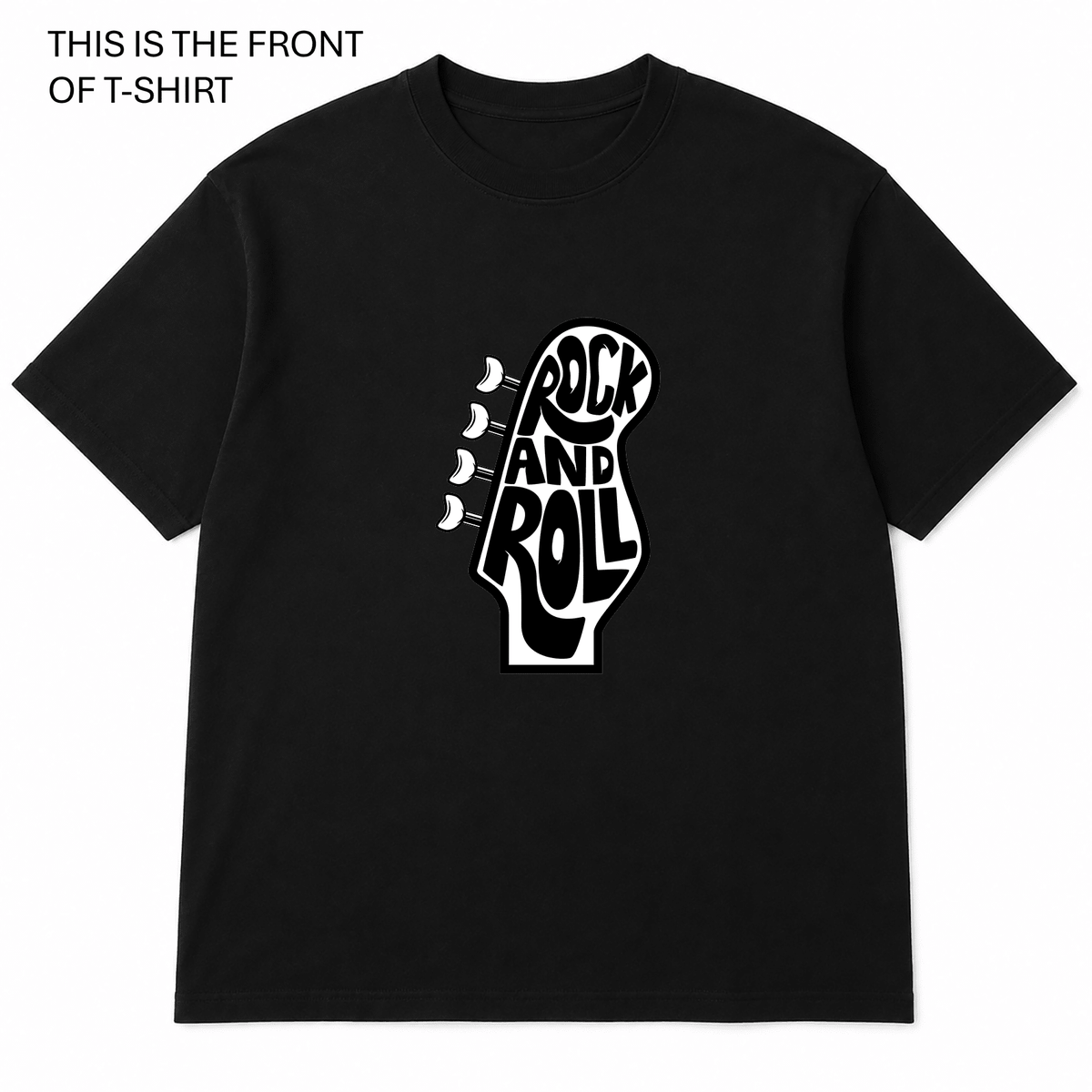 Rock and Roll Graphic T-Shirt - Built Different Goods
