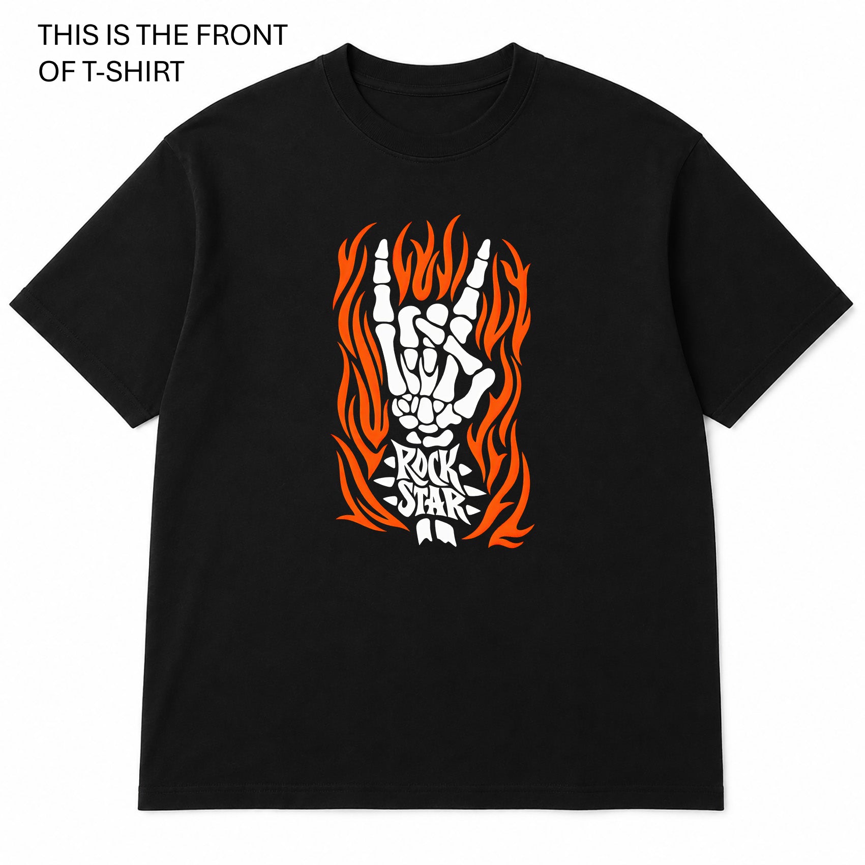 Rock Star Graphic T-Shirt - Built Different Goods